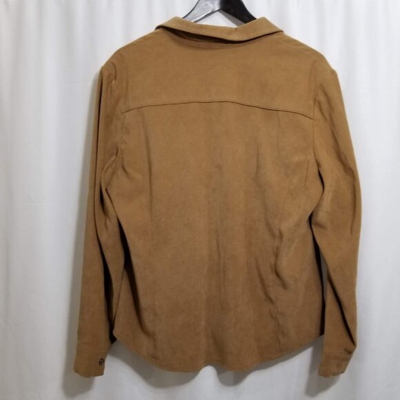 ITEM&CO snap front top suede like fabric - Picture 2 of 12